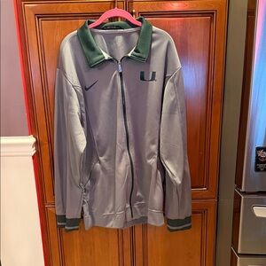 Nike Charcoal with U Miami logo Dri-FIT Activewear